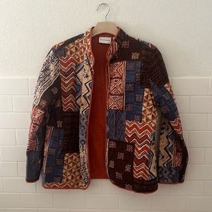 Fall Quilted Pattern Jacket